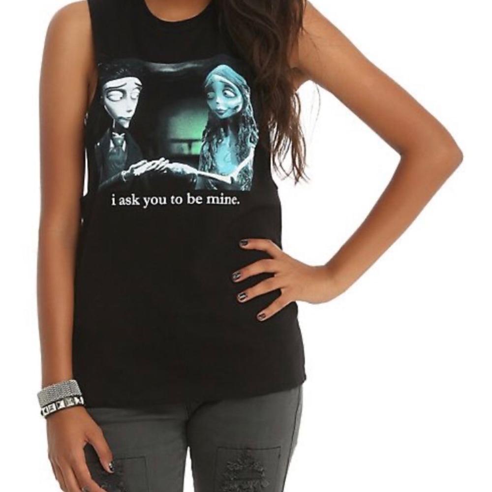 NWOT Corpse Bride Muscle Tank